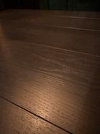 260 x 100 cm zwart geolied eiken tafel design VAN ROSSUM, 100 tot 150 cm, Eikenhout, 200 cm of meer, Ophalen of Verzenden