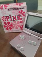Nintendo Game Boy Advance SP Limited Pink Edition + Games, Spelcomputers en Games, Spelcomputers | Nintendo Game Boy, Ophalen of Verzenden