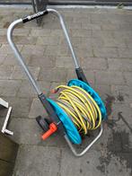 Gardena haspel met spang 20 meter., Ophalen, Zo goed als nieuw