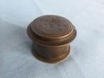 Antiek zalf potje in brons - 19e eeuw, Antiek en Kunst, Ophalen of Verzenden, Brons