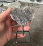 Amethist Hartje op Standaard, Ophalen of Verzenden, Mineraal