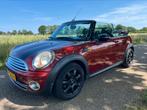 Mini Cabrio 1.6 Cooper - 2009 - 100.000km - Elektrische kap, Zwart, 4 cilinders, Cabriolet, Leder en Stof