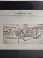 Rembrandt van Rijn Ets, Antiek en Kunst, Ophalen of Verzenden