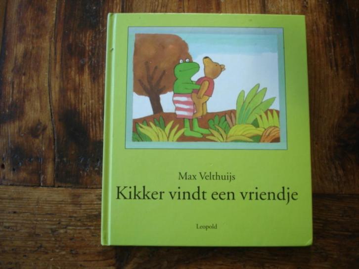 kleuter.06(7329) kikker vindt een vriendje. : max velthuijs, Boeken, Kinderboeken | Kleuters, Zo goed als nieuw, Fictie algemeen