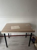 IKEA Tafel / bureau  100x60 + Nieuw Eiken Tafelblad, Huis en Inrichting, Ophalen, Nieuw, Bureau