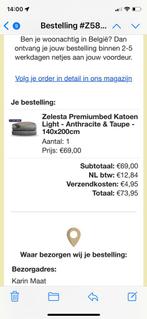 Zelesta dekbed nieuw, Wit, Ophalen of Verzenden, Deken of Dekbed, Nieuw