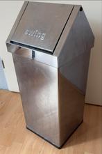 RVS Swing Vuilnisbak 80 Liter #vuilnisbak, Ophalen, 50 tot 75 cm, 40 liter of meer, Zo goed als nieuw