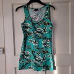 Fleurige gebloemde groene dames tanktop van Pieces maat M, Maat 38/40 (M), Nieuw, Ophalen of Verzenden, Zonder mouw