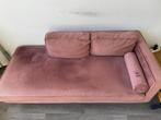 Roze Chaise Longue 77x170 cm, Ophalen, Kunststof, Gebruikt, Eenpersoons