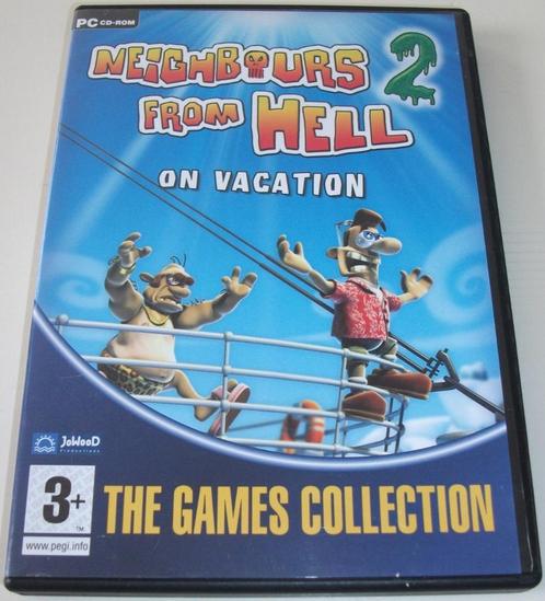 PC Game *** NEIGHBOURS FROM HELL 2 *** On Vacation, Spelcomputers en Games, Games | Pc, Zo goed als nieuw, Strategie en Constructie
