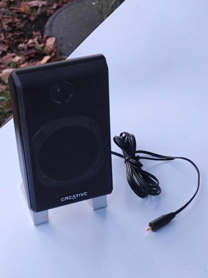 Creative Inspire Speaker - Goed Geluid!, Audio, Tv en Foto, Luidsprekers, Gebruikt, Front, Rear of Stereo speakers, Minder dan 60 watt