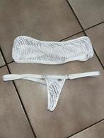 Wicked Weasel bikini. ZGAN. Maat S. sheer, Ophalen of Verzenden, Zo goed als nieuw, Wit, Bikini