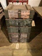 Legerkisten / Munitiekisten als nachtkastje of decoratie., Ophalen of Verzenden, Gebruikt