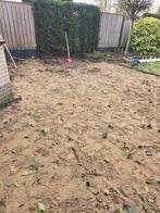 Gratis zand ophalen uit tuin!, Ophalen, Gebruikt, Ophoogzand