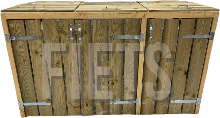 Containerombouw | kliko ombouw Model F Geïmpregneerd 3 delig, Tuin en Terras, Tuinmeubel-accessoires, Nieuw, Ophalen of Verzenden