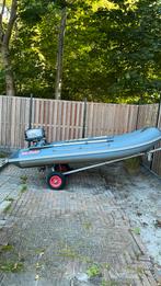 Rubberboot met jamaha 5pk, Watersport en Boten, Ophalen, Zo goed als nieuw