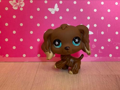 Littlest pet shop 690 cocker spaniel LPS hond dog petshop, Verzamelen, Poppetjes en Figuurtjes, Gebruikt, Ophalen of Verzenden