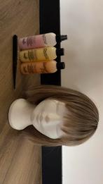 Pruik/haarwerk echt haar, Sieraden, Tassen en Uiterlijk, Uiterlijk | Haarverzorging, Ophalen of Verzenden, Zo goed als nieuw, Pruik of Haarverlenging