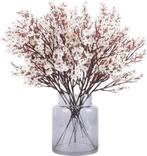 Stof Doek kunst Bloemen Gypsophila (gipskruid bloeiend) 3x, Ophalen of Verzenden, Nieuw, Binnen