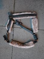 Eskadron halster fauxfur zwart, Dieren en Toebehoren, Ophalen of Verzenden, Nieuw, Overige soorten