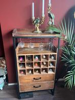 Wijnkast, Huis en Inrichting, Ophalen, Gebruikt, Hout, 75 cm of meer