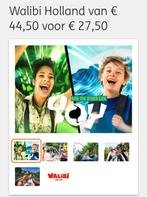 Walibi kortingsvoucher., Tickets en Kaartjes, Twee personen, Kortingskaart