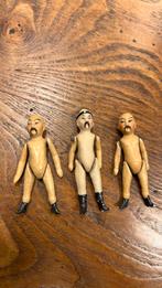 3 stuks antieke steengoed poppetjes, Antiek en Kunst, Antiek | Speelgoed, Ophalen of Verzenden