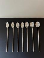 Vintage Deens Zilveren Cocktaillepel-Rietje Hans Jensen 297, Ophalen of Verzenden