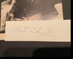 Handtekening - Martin Luther King, Ophalen of Verzenden, Zo goed als nieuw, Foto of Kaart, Gesigneerd