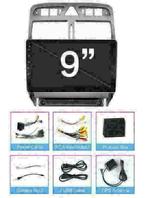 Peugeot 307 android 9 wifi dab+ carplay radio navigatie usb, Auto diversen, Autoradio's, Ophalen of Verzenden, Nieuw