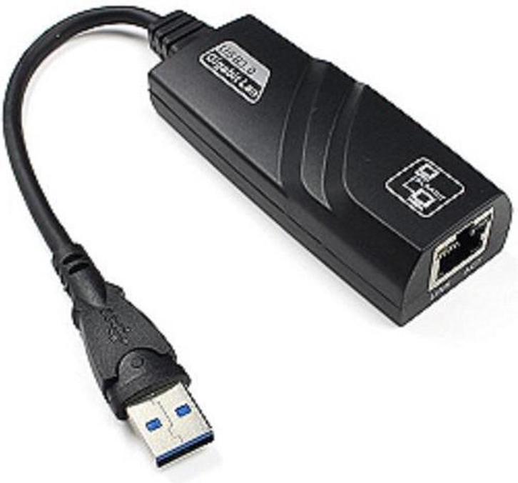 USB 3.0 Gigabit Ethernet Adapter - KOOPJE, Computers en Software, Netwerk switches, Nieuw, Ophalen of Verzenden