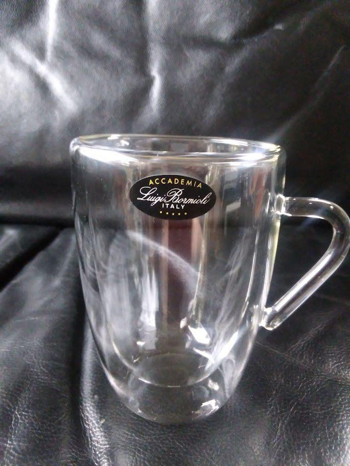 Dubbelwandige (thee) glazen, merk 'Accademia Luigi Bormioli', Huis en Inrichting, Keuken | Servies, Nieuw, Glas of Glazen, Overige stijlen