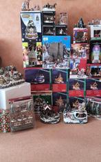 Grote partij kerthuisjes etc. (geen Lemax.), Ophalen of Verzenden, Gebruikt