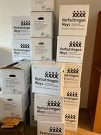 130 Stevige Verhuisdozen - Ideaal voor Verhuizing, Doe-het-zelf en Verbouw, Kratten en Dozen, Ophalen, 40 tot 60 cm, Opvouwbaar
