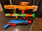Nerf & Fortnite Speelgoed Wapens - Shotgun, MG, Raketwerper, Ophalen of Verzenden, Gebruikt, Jongen of Meisje