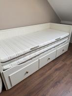 Ikea hemnes bed-bank, Ophalen, Tweepersoons, Zo goed als nieuw, 200 cm