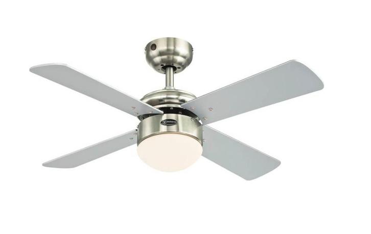 1 Westinghouse plafondventilator lamp en afstandsbediening, Witgoed en Apparatuur, Ventilatoren, Gebruikt, Plafondventilator, Ventilator met afstandsbediening