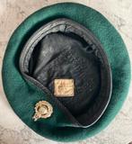 Britse groene baret Royal Marines Commando - ‘60-er jaren, Ophalen of Verzenden, Landmacht, Engeland, Helm of Baret