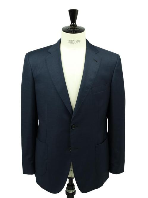 Brioni €5400 Navy Ventiquattro Suit 52IT, Kleding | Heren, Kostuums en Colberts, Zo goed als nieuw, Maat 52/54 (L), Blauw, Ophalen of Verzenden