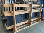 Dubbele wastafel van composiet 197x50x2cm, Ophalen, Steen, Nieuw, Arte