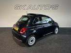 Fiat 500 0.9 TWINAIR T LOUNGE l PANODAK l LMV l LEDER l BLUE, Voorwielaandrijving, 31 €/maand, Met garantie (alle), Origineel Nederlands