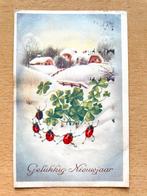 Lieveheersbeestje, klavertje vier sneeuw, Verzamelen, Ophalen of Verzenden, 1940 tot 1960, Gelopen, Feest(dag)