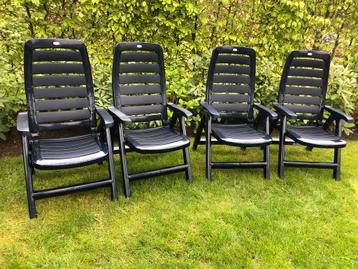 4 verstelbare stoelen van Jardin beschikbaar voor biedingen