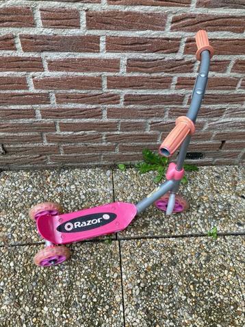 Razor kinderstep roze.