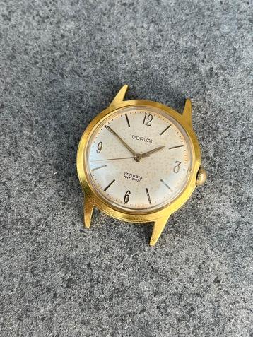 Vintage Dorval horloge