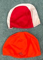 Badmuts zwemmuts textiel stof oranje rood wit Dames Heren, Nieuw, Golfino, Overige typen, Verzenden