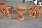 Vintage houten cowboy dorp - in goede staat, Ophalen of Verzenden
