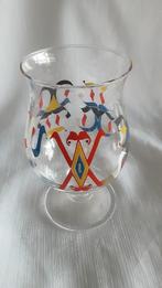 duvel letman glas, Verzamelen, Ophalen of Verzenden, Zo goed als nieuw, Bierglas