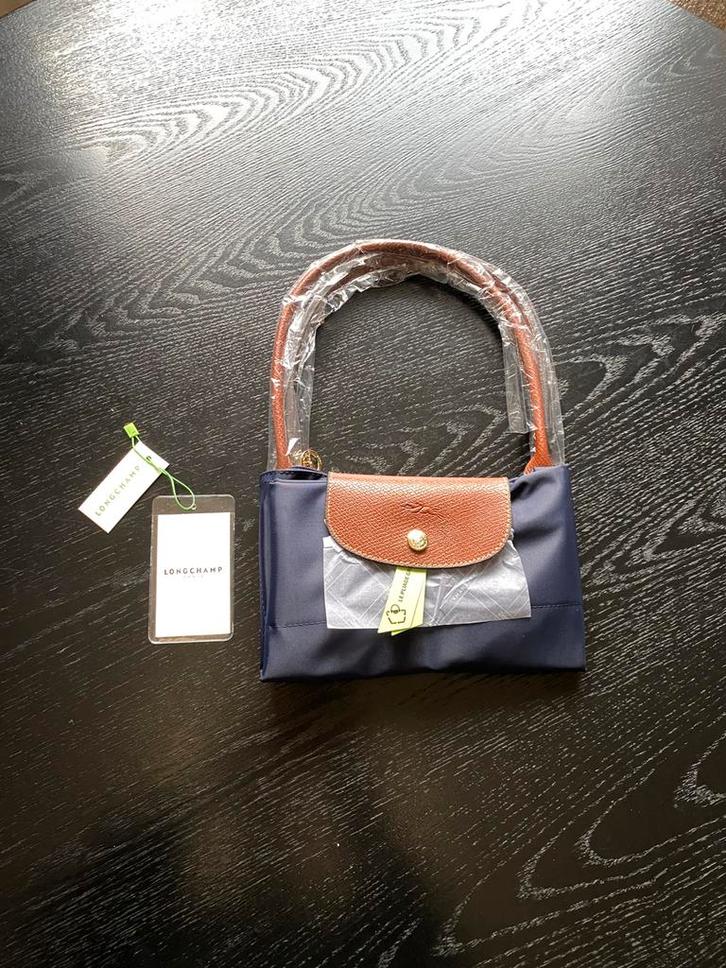 Longchamp, Tas., Sieraden, Tassen en Uiterlijk, Tassen | Damestassen, Nieuw, Handtas, Blauw, Verzenden