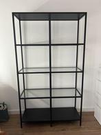 Ikea vitrine stelling kast, Huis en Inrichting, Kasten | Vitrinekasten, Ophalen, Met plank(en), Glas, 50 tot 100 cm